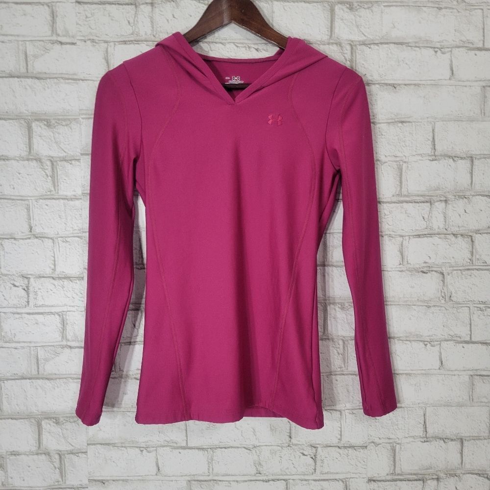 Under Armour hooded athletic long sleeve top